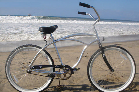 Chrome beach shop cruiser